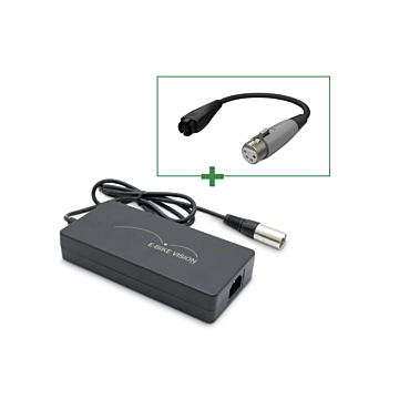 Chargeur de batterie 6A 42V 4 pôles + connecteur Yamaha