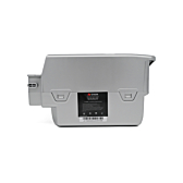 photo du dessous de la batterie de vélo Flyer Kalkhoff Panasonic Compatible 26V 13Ah où l'on peut voir clairement les autocollants avec des avertissements et des informations