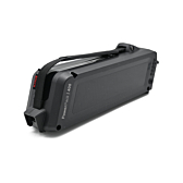 Vue trois quarts de la batterie de vélo Bosch Classic 400 Frame