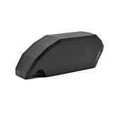 Vue en trois quarts de la batterie de vélo Bosch Powerpack 700 Active/Performance cadre E-Bike Vision. Toute la batterie est clairement visible.