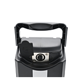Photo en gros plan du port de charge de la batterie de vélo Giant Twist Compatible 13Ah.