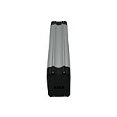 Vue arrière de la Phylion XH370-12J Silverfish 37V 12Ah Compatible, prise d'en haut.