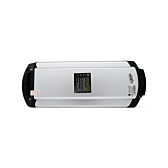 Vue de dessous de la Phylion XH370-13J Wall-E 37V 14Ah (2 pôles). Les autocollants au bas de cette batterie Phylion sont bien visibles.