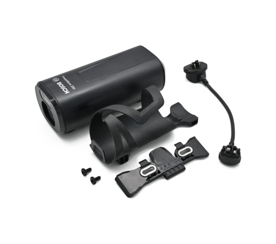 Bosch PowerMore 250 Range Extender incliné avec système de fixation et câble de 150 mm détaché