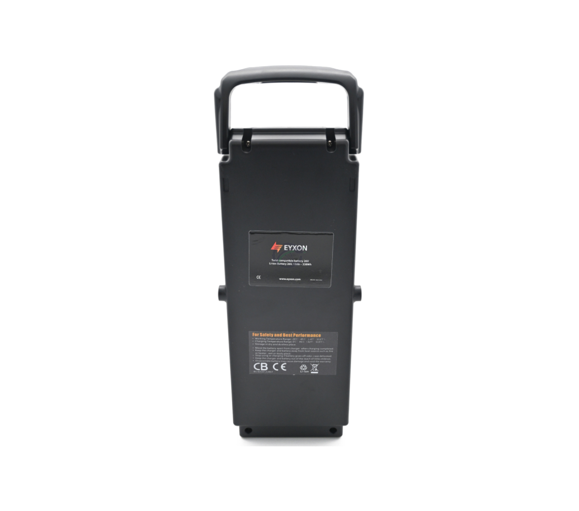 La Batterie Giant Twist 26V 13Ah Batterie de velo compatible inclut le chargeur de batterie velo electriques