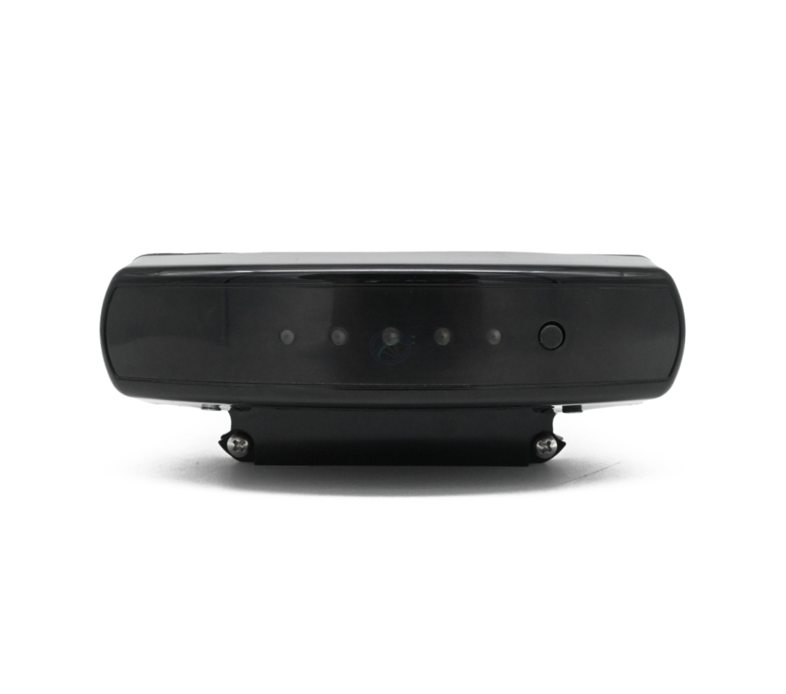Vue arrière de la Phylion XH370-13J Wall-E 37V 14Ah (2 pôles). Les voyants de l'indicateur de batterie de cette batterie Phylion sont clairement visibles.