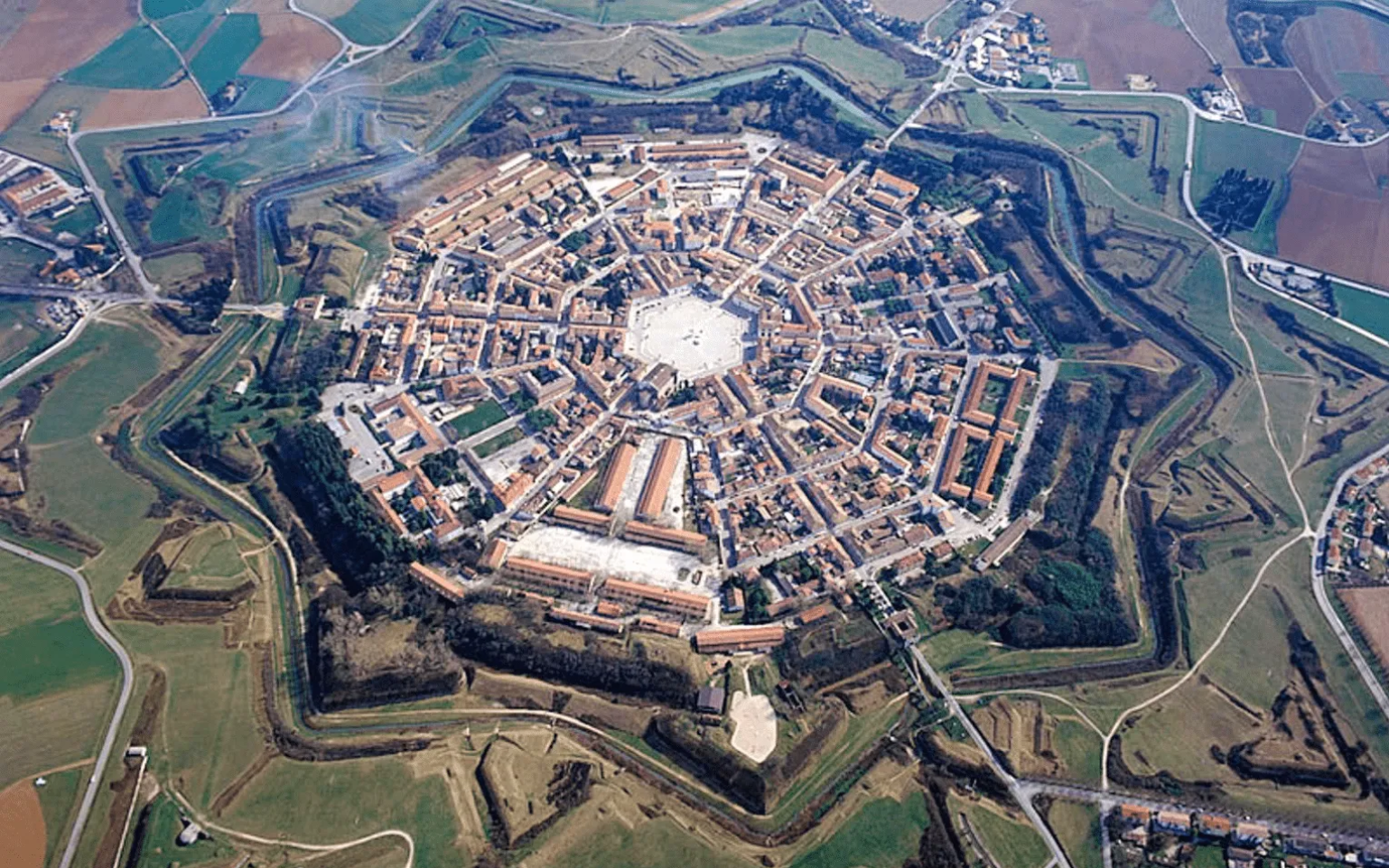 Van Portogruaro naar Palmanova of Aquileia