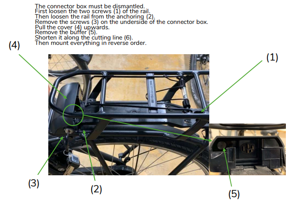 E-Bike Vision uitleg over fietsaccu montage bagagedrager