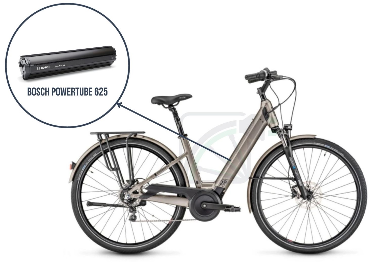 Vélo électrique Moustache J avec Bosch Powertube 625